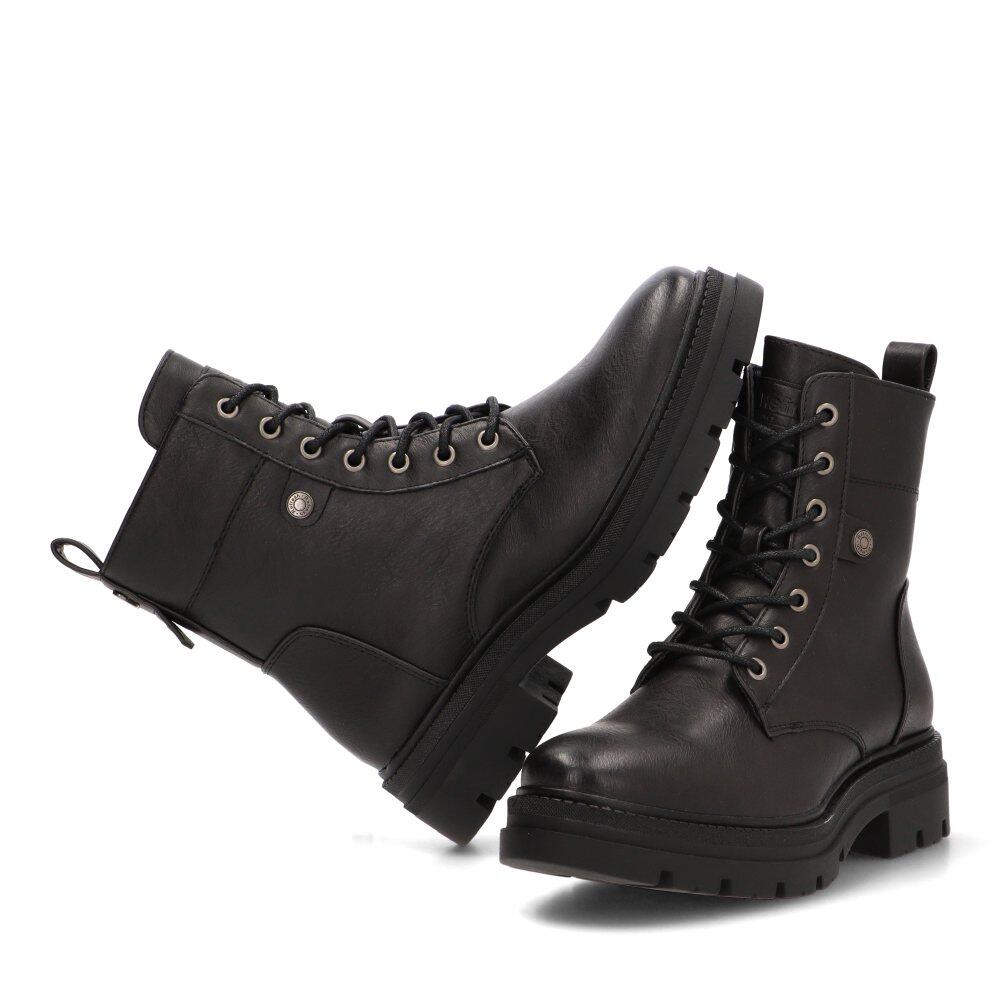 Botines Planos Mujer Refresh  Negro 5/5