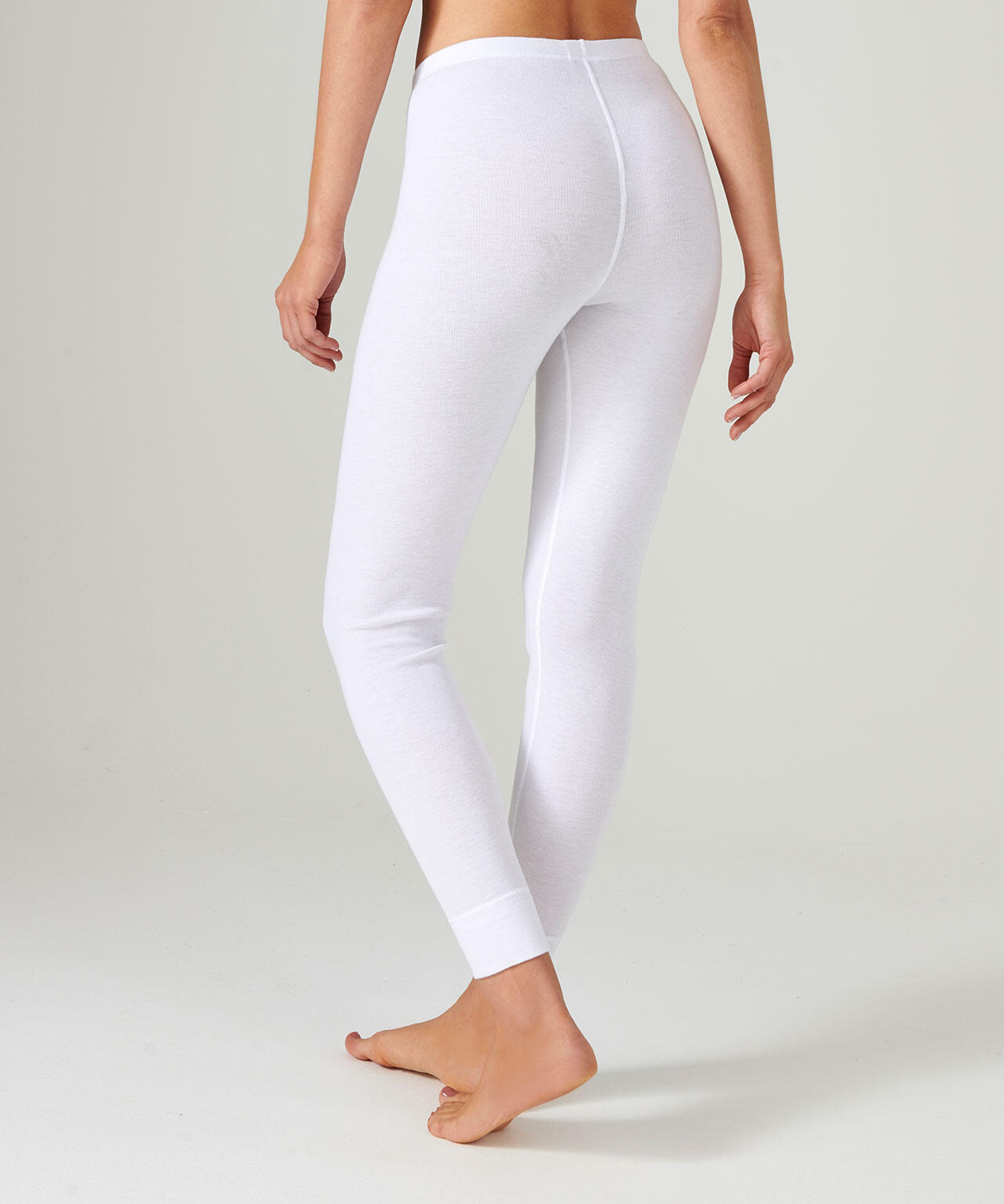 Legging long fine côte thermique Thermolactyl 3/4
