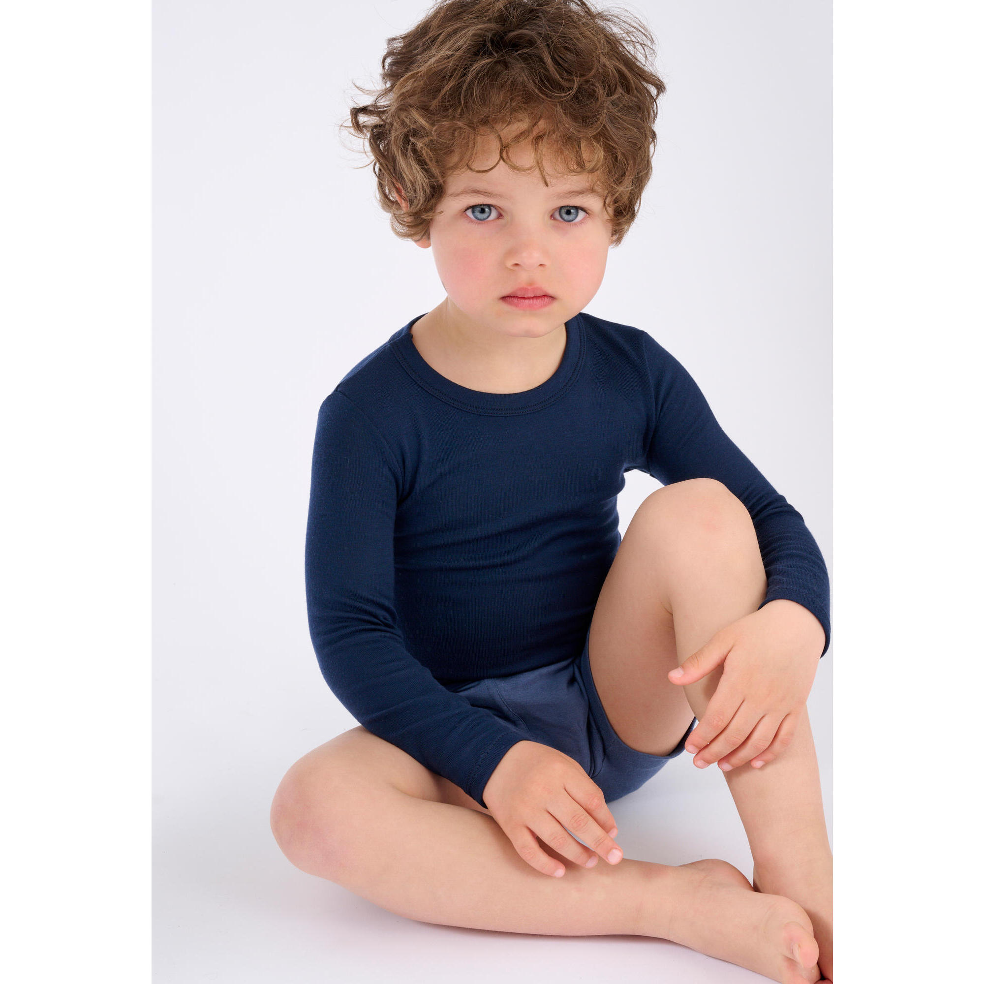 Damart - T-shirt Manches Longues Mixte Thermique Thermolactyl Sensitive - Sous Maillot Manche Longue - Bleu - Decathlon