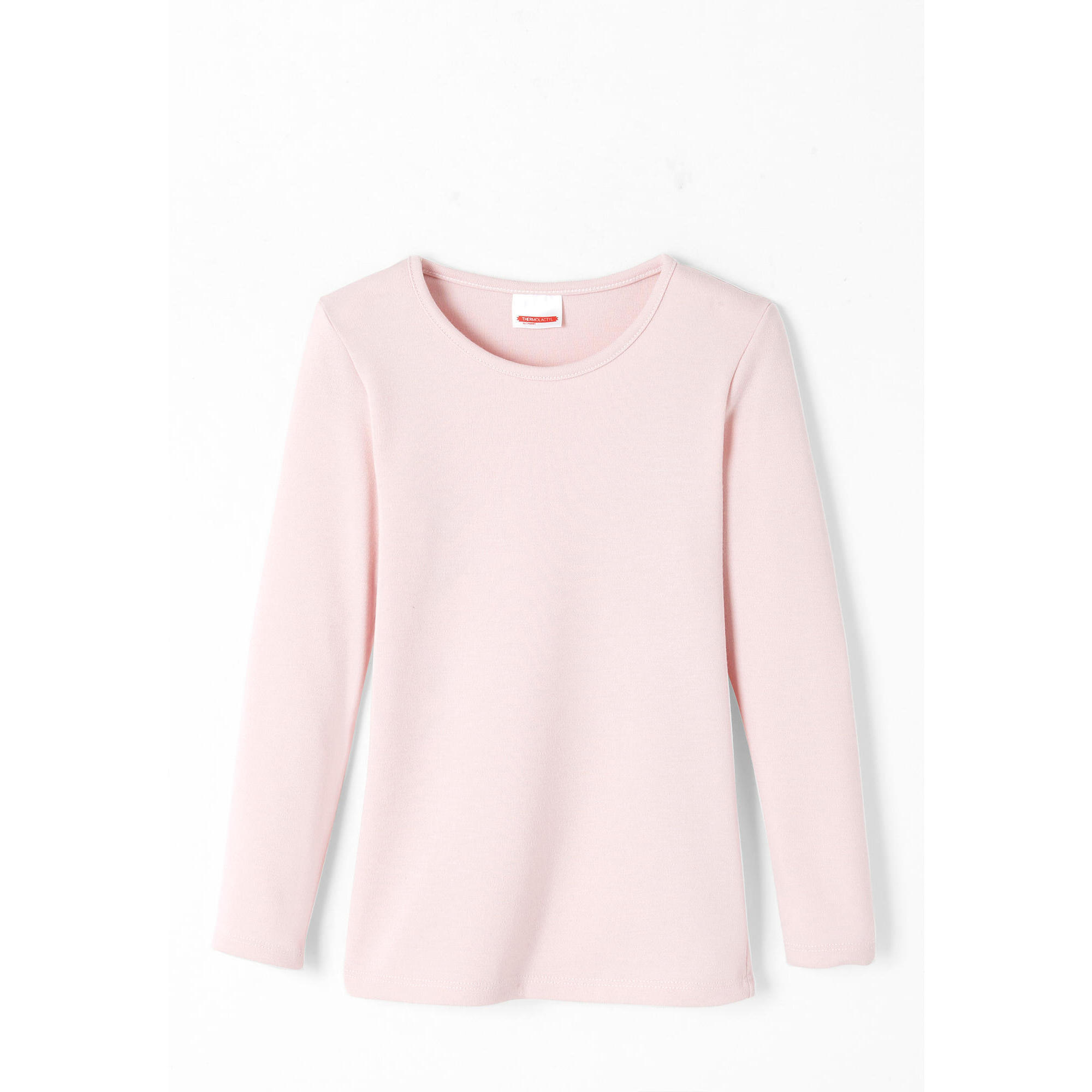 Damart - T-shirt Manches Longues Maille Classique Thermique Thermolactyl - Sous Maillot Manche Longue - Rose - Decathlon
