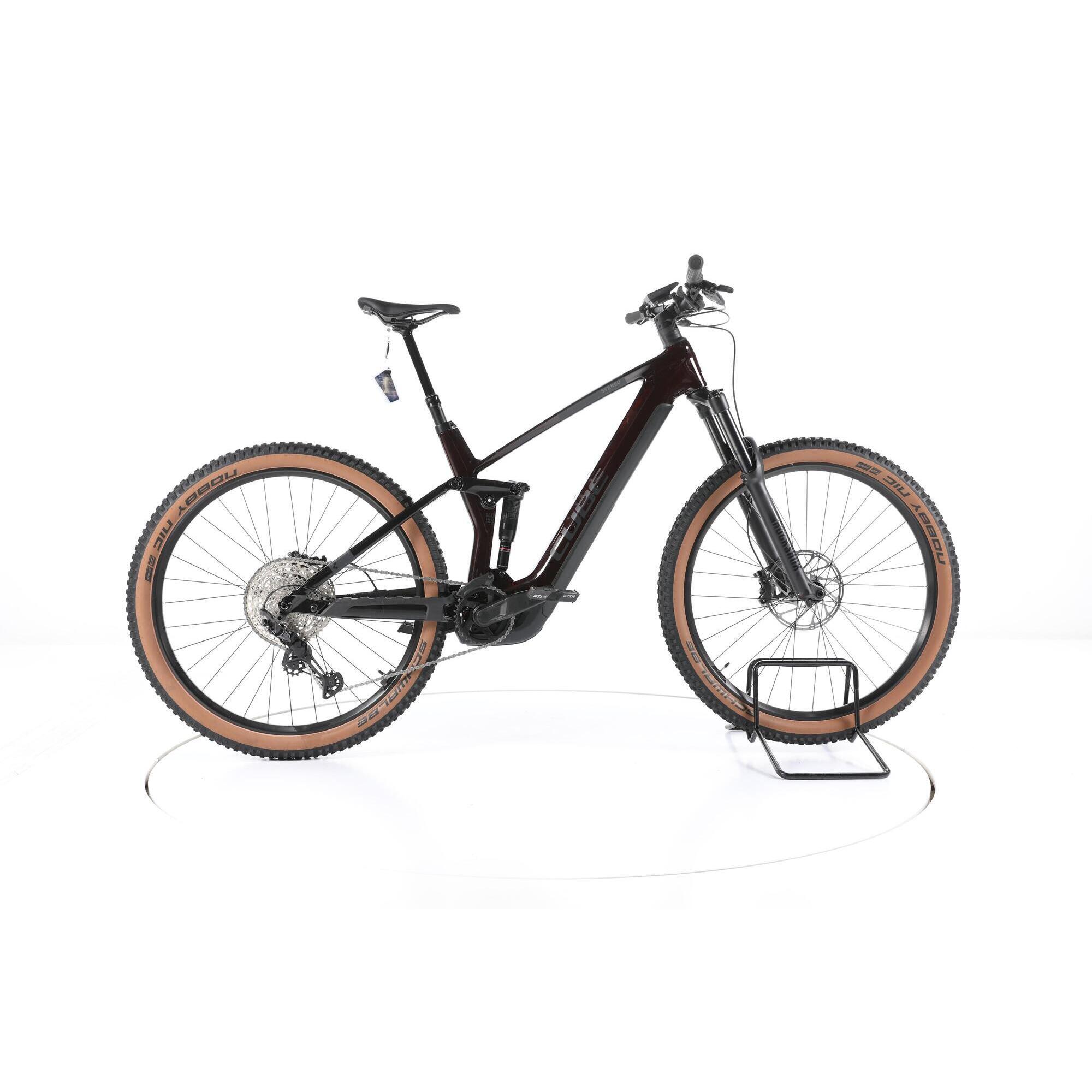 Second Life - Cube Stereo Hybrid 140 HPC Race Fully E-Bike Carbon - Jak nowy