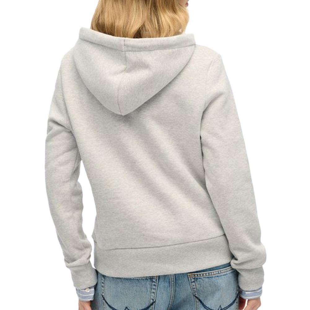 Sweat Gris Femme Superdry Super Athletics 2/5