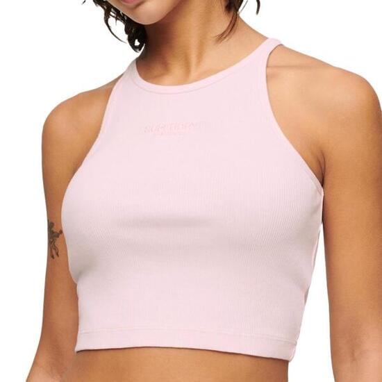 Top Rose Femme Superdry Embroidered Racer
