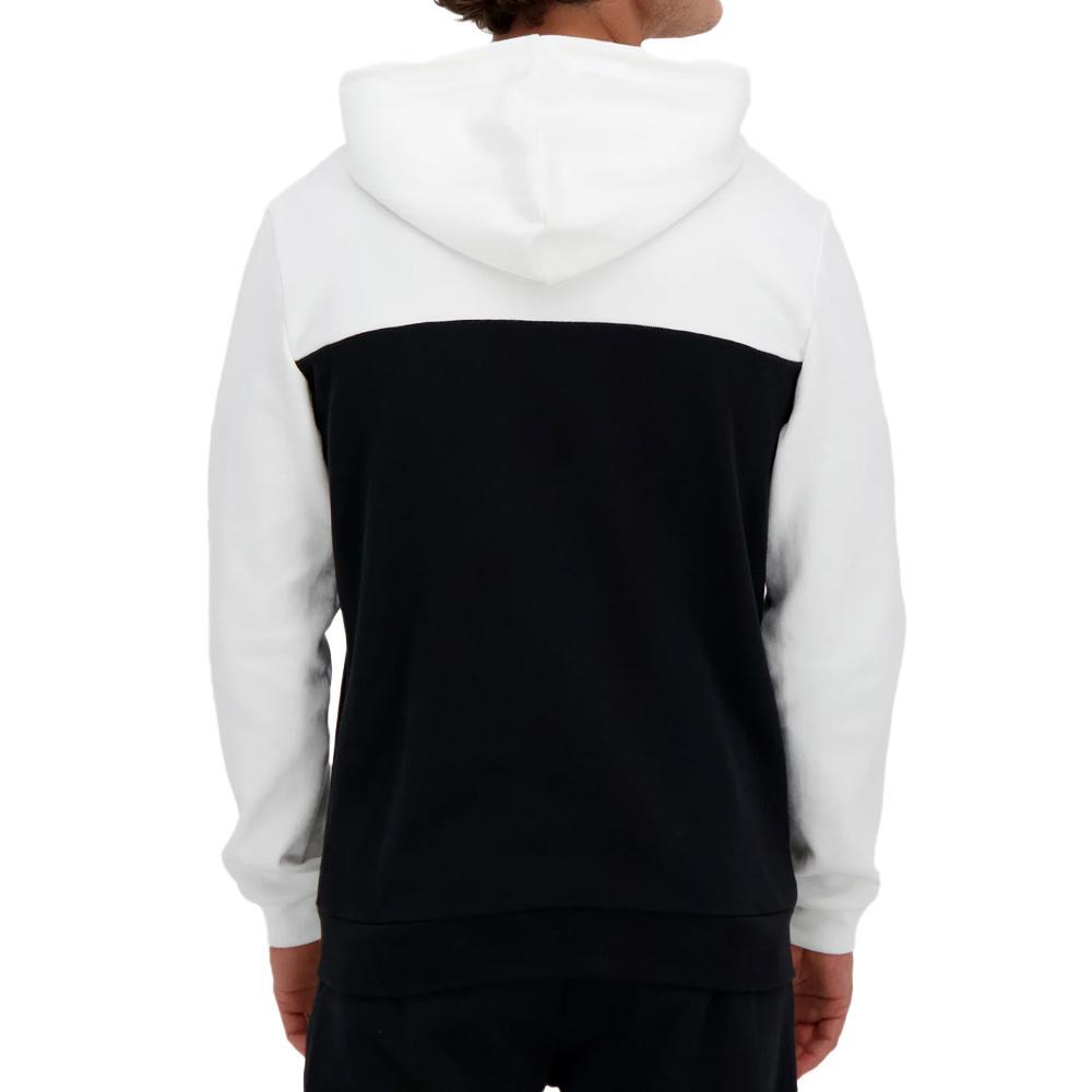Sweat Noir/Blanc Homme Le Coq Sportif Contemporain  Hoody N°1 2/5