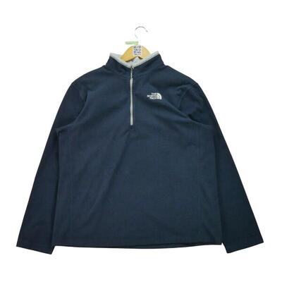 Second life - Herren TNF Navy Fleece Pullover - In sehr gutem Zustand