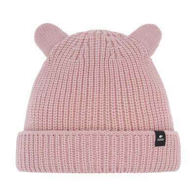 Cappello Leno berretto a maglia bambini beanie con risvolto morbido comodo