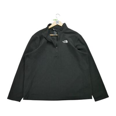 Second life - Herren TNF Schwarzer Fleece-Pullover - In sehr gutem Zustand