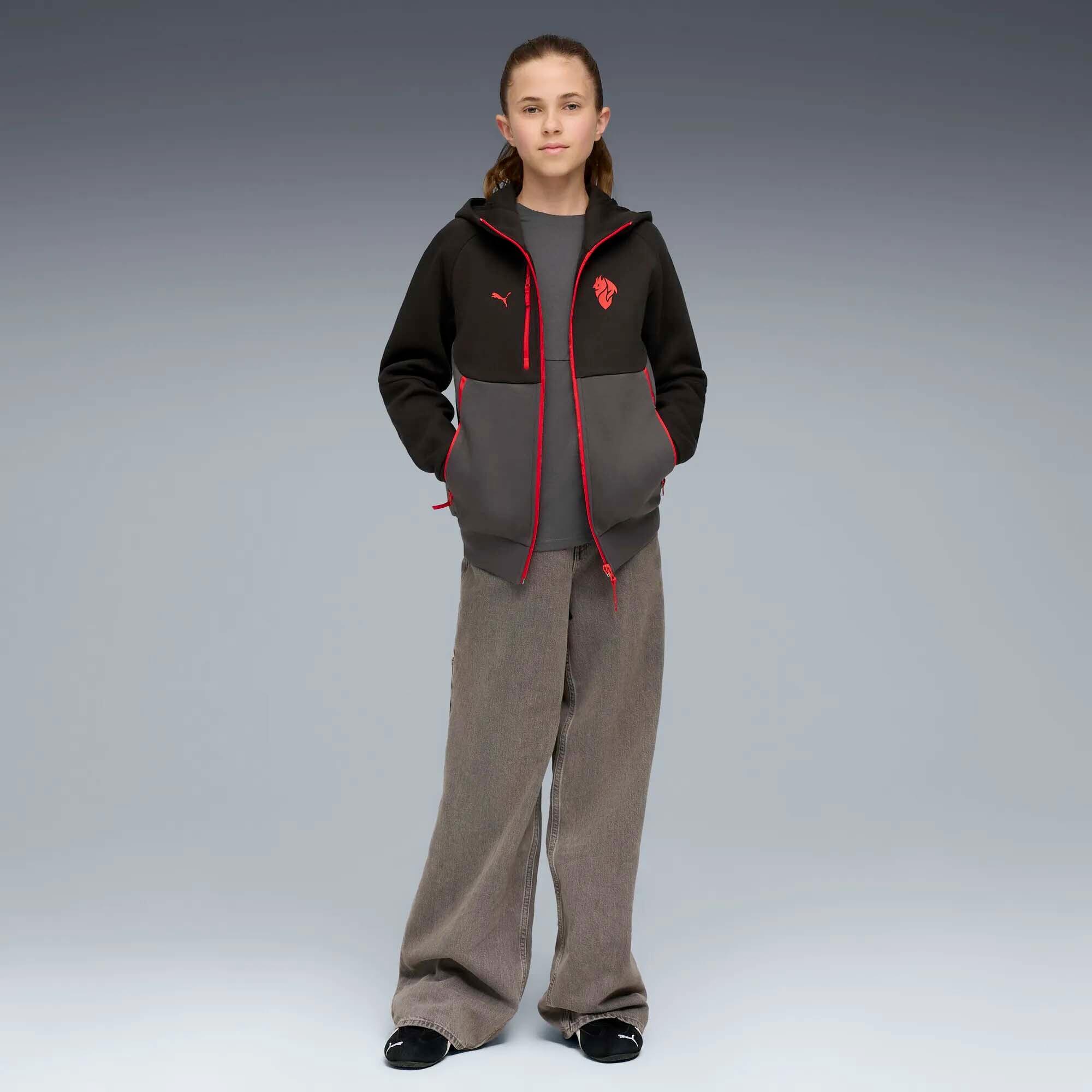 Sweat-Shirt Puma Acm Pumatech Fz Hoodie Jr Enfant 5/5