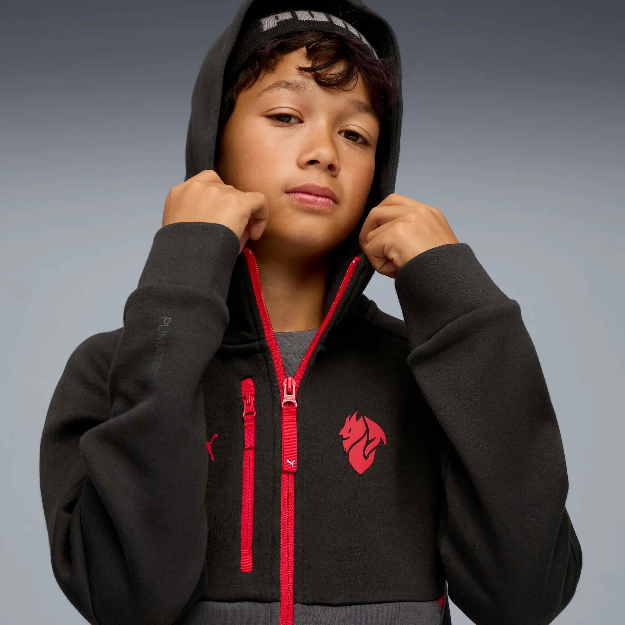 Sweat-Shirt Puma Acm Pumatech Fz Hoodie Jr Enfant 4/5