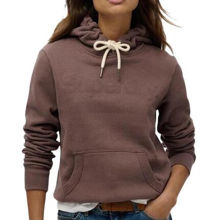 Sudadera Superdry Tonal Gris para Mujer