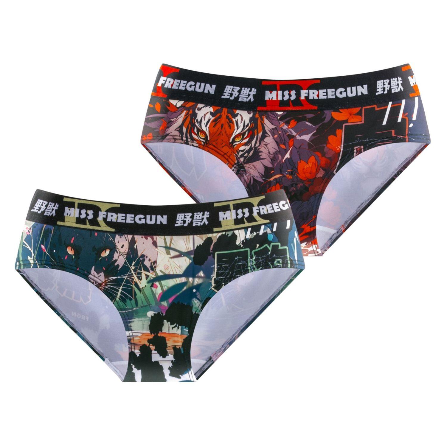 Lot de 2 culottes fille Panther Tiger 1/5