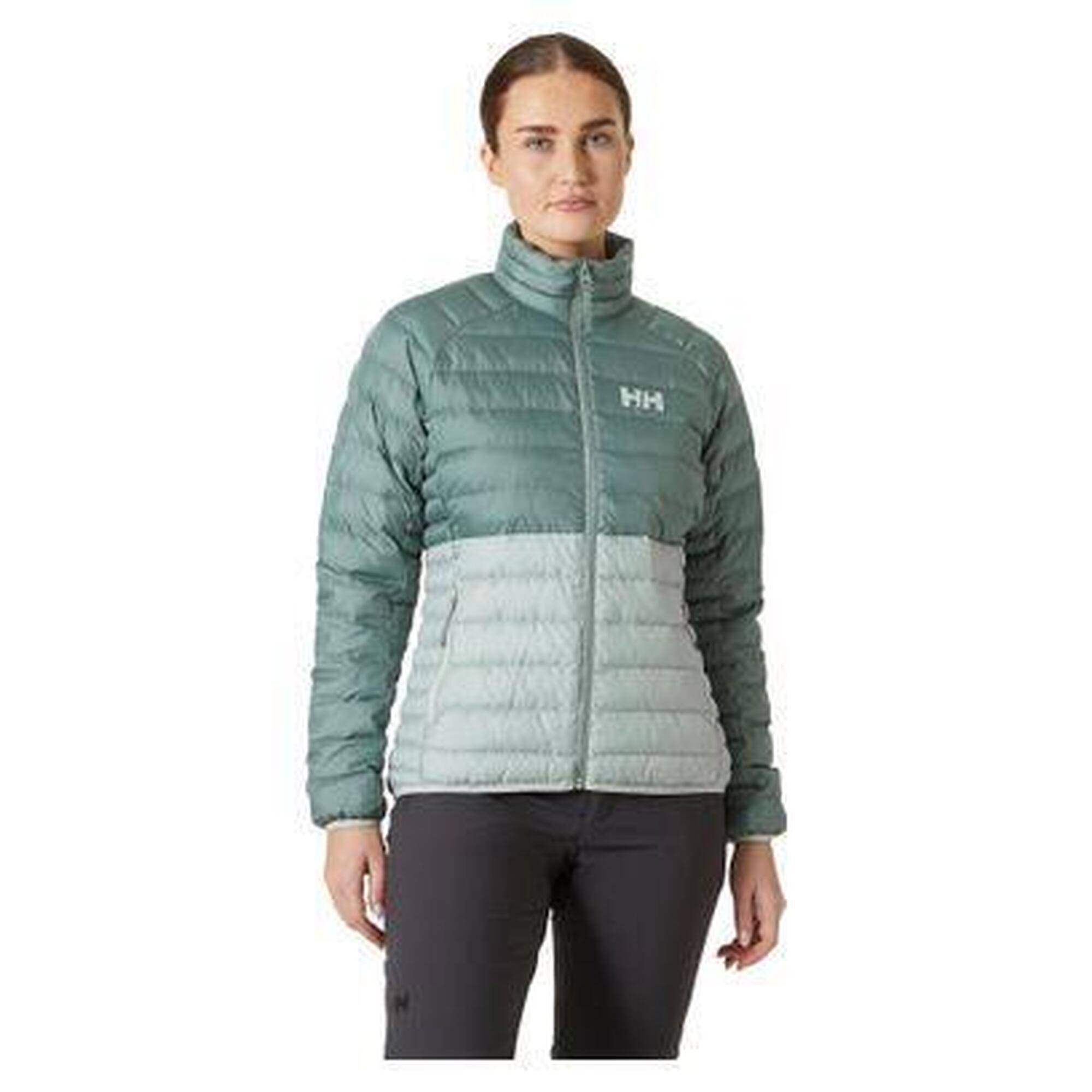Helly Hansen - Veste Manches Longues Femme Helly Hansen Banff Vert - Doudoune Synthétique - Gris|marron|vert - Decathlon