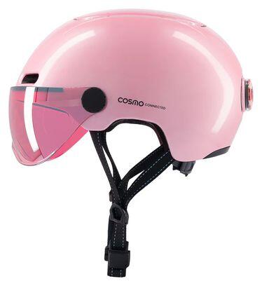Casco connesso Cosmo Connected Fusion+ Azzurro (55–60 cm)
