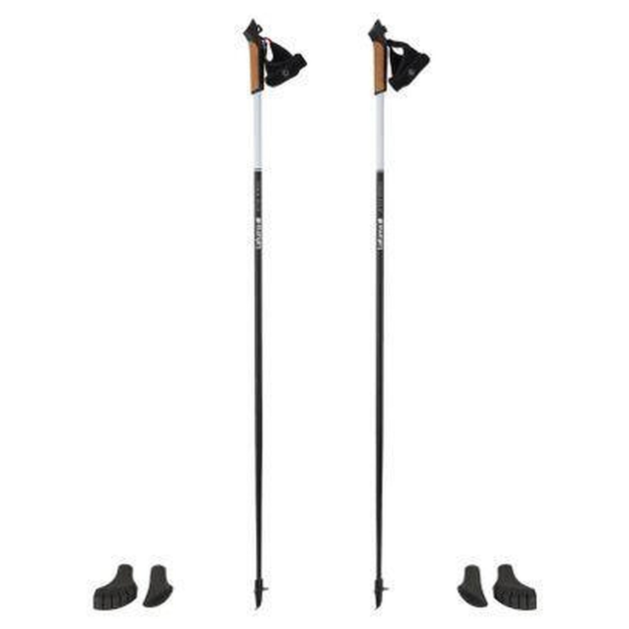 Lafuma - Bâtons De Marche Nordique Lafuma Active Nordic Unisex Blanc / Noir - Bâtons De Marche - Blanc - 125 Cm - Decathlon