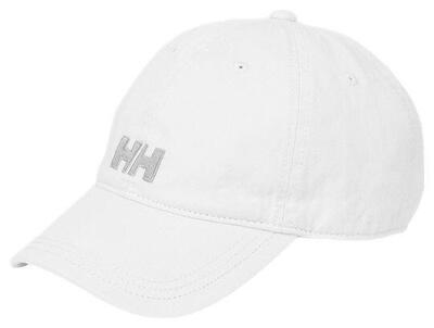 Helly hansen unisex logo cap white