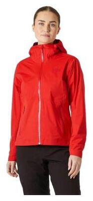 Dames helly hansen momentum 3l jas rood