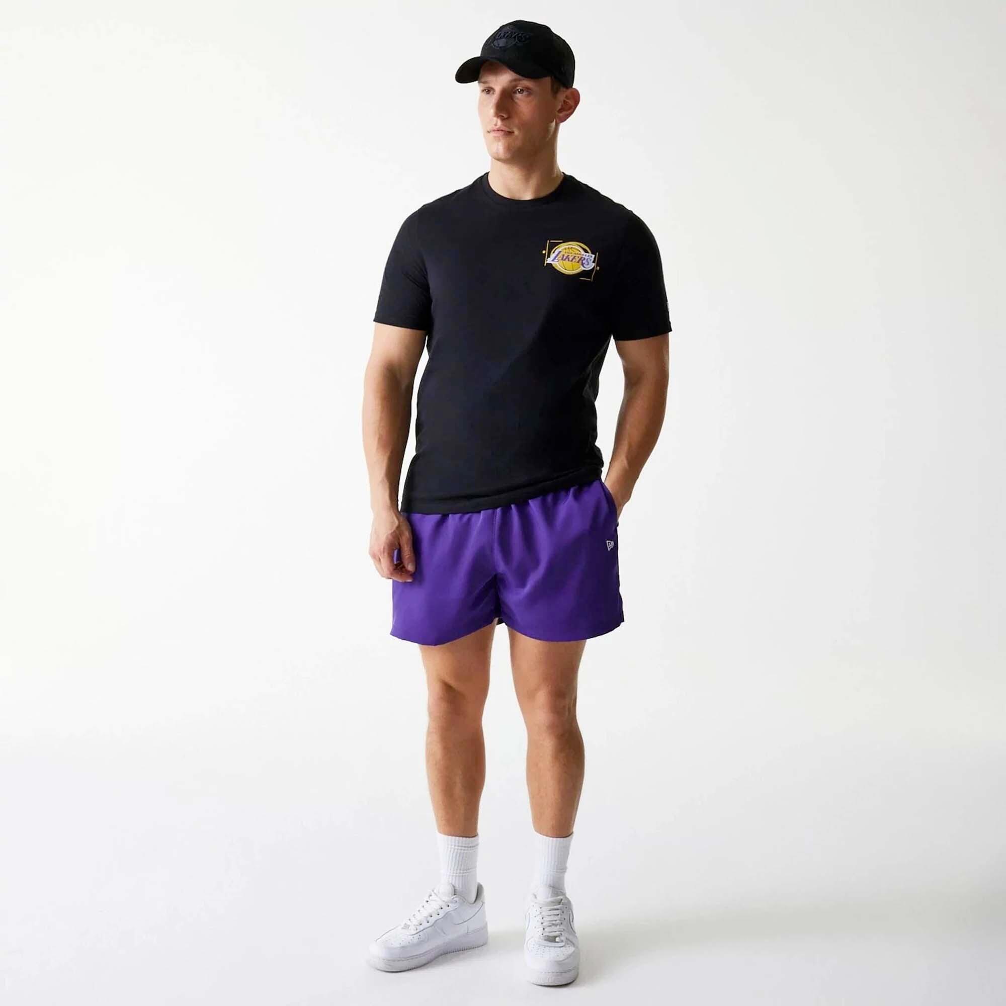 T-Shirt New Era Nba Imprimé Photographique, Coupe Standard, Los Angeles Adulte 5/5