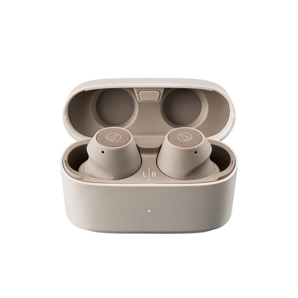 Audio-Technica ATH-CKS30TW+ Wireless Earbuds Beige