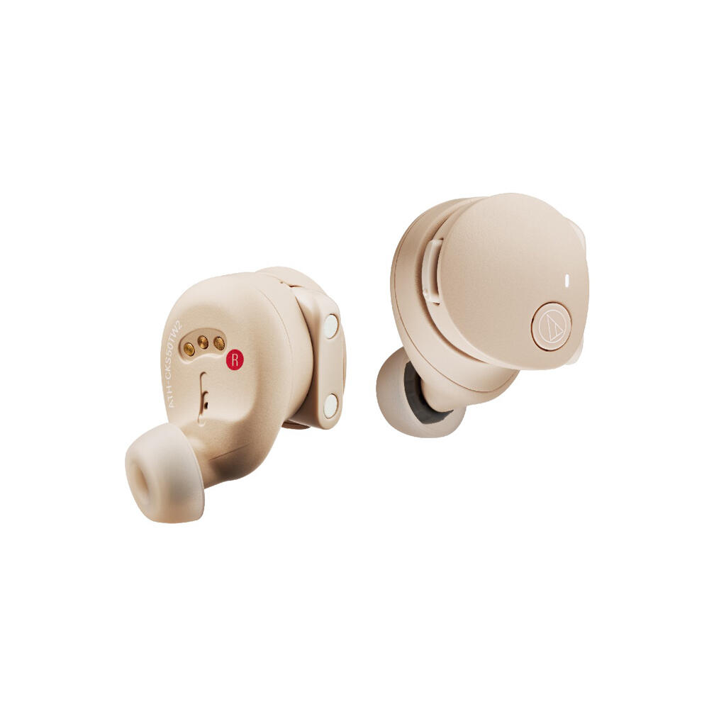 audio−technica ATH-CKS50TW BG CREAM Audio-Technica ATH-CKS50TW2 Wireless Headphones Beige