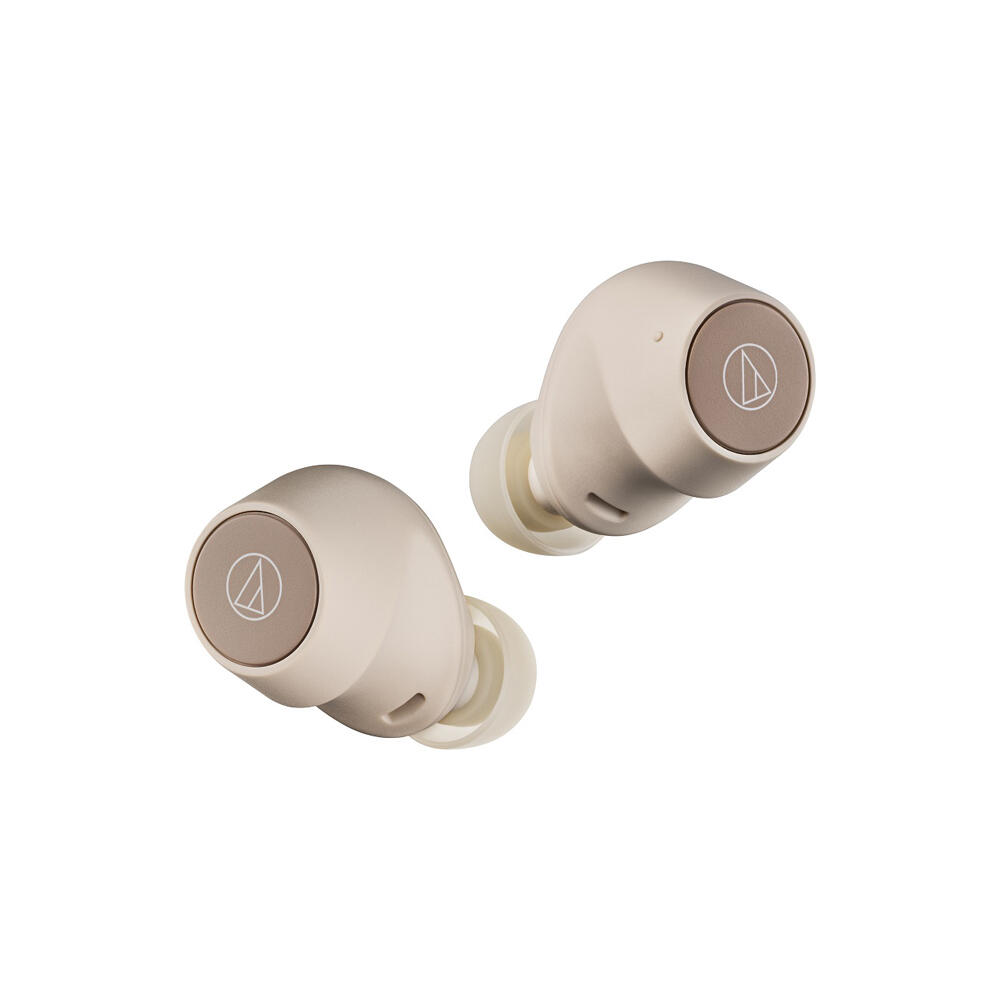 Audio-Technica ATH-CKS30TW+ Wireless Earbuds Beige
