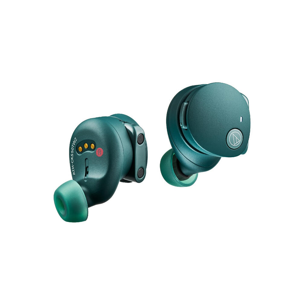 Audio-Technica ATH-CKS50TW2 Wireless Headphones Green