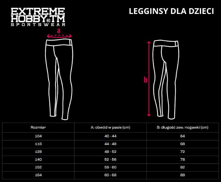 Legginsy sportowe dziecięce EXTREME HOBBY BULTERIER 5/6