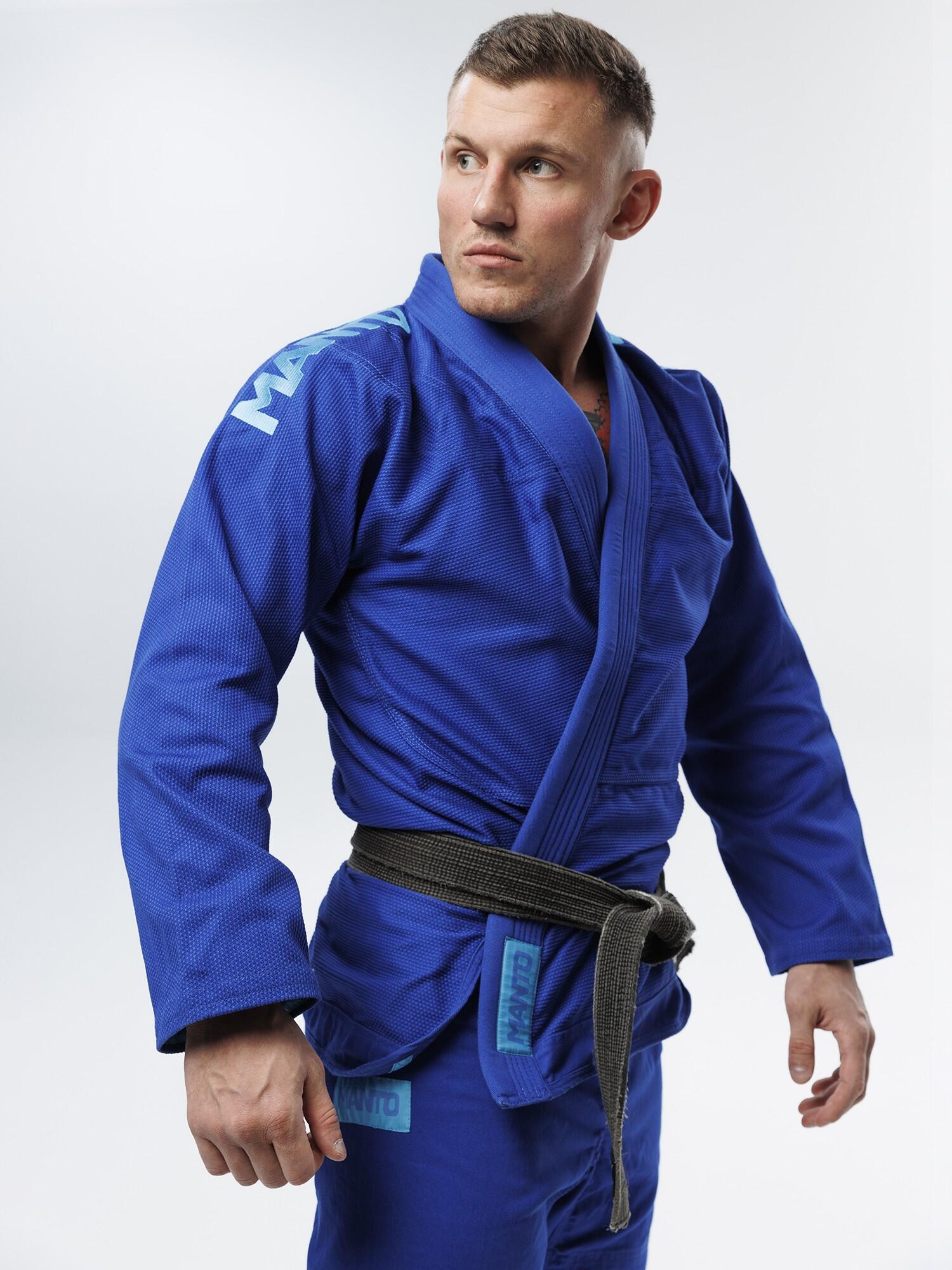 MANTO Kimono/Gi BJJ Męskie X5 Niebieskie 3/7