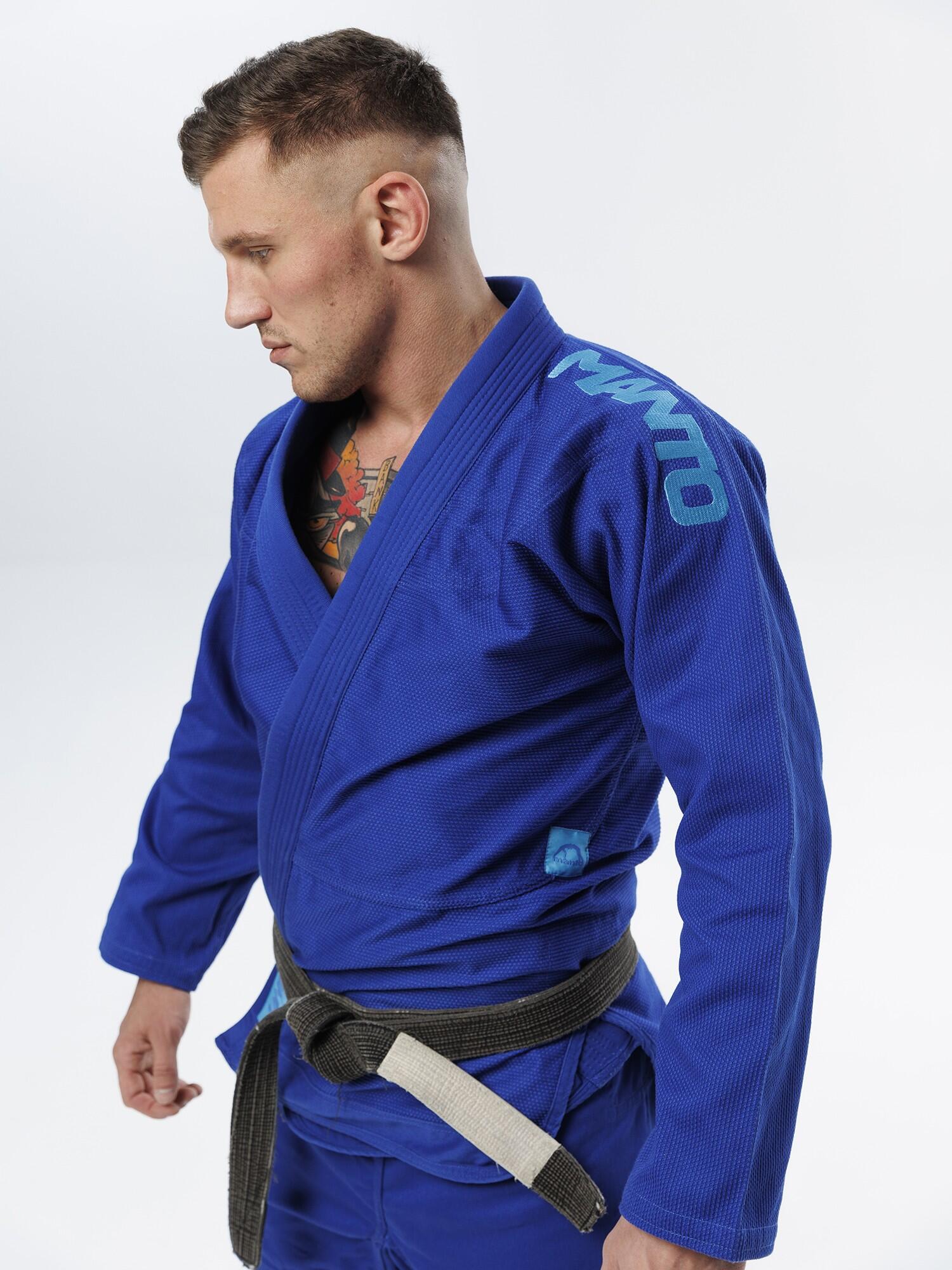 MANTO Kimono/Gi BJJ Męskie X5 Niebieskie 2/7