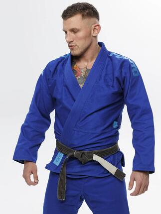 MANTO Kimono/Gi Jiu-Jitsu Masculino X5 Azul A1