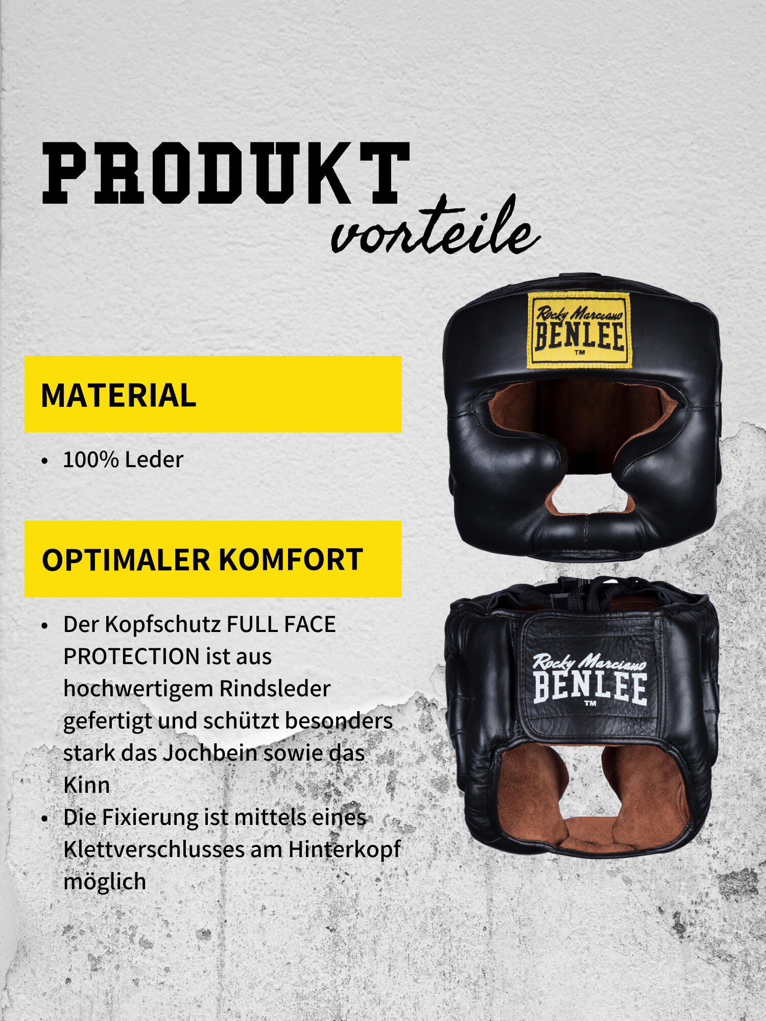 Casco da boxe Benlee Full Face Protection 4/6