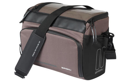 Sacoche de guidon pour vélo « Move », marron