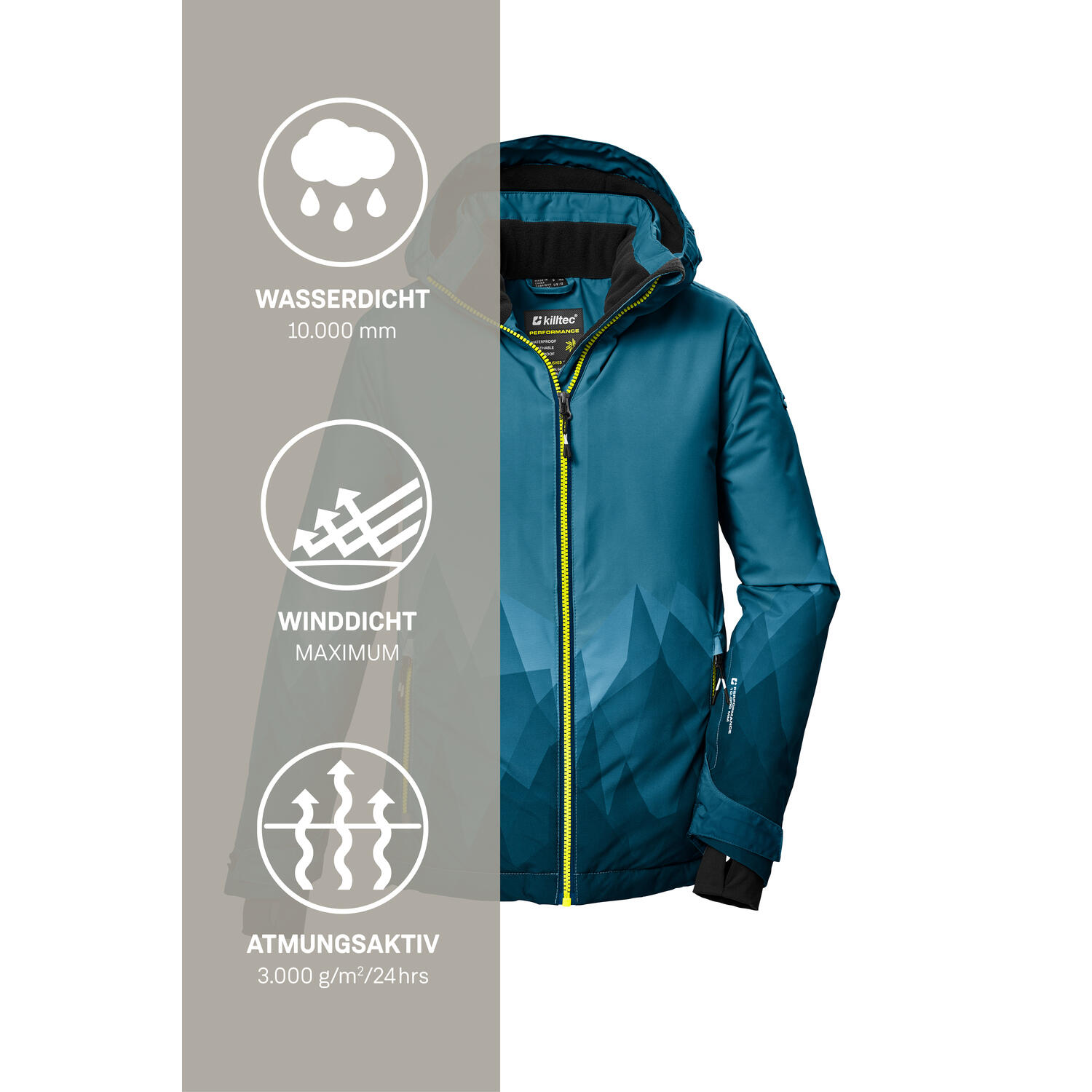 Kinder Skijacke KSW 383 BYSJCKT 12/12