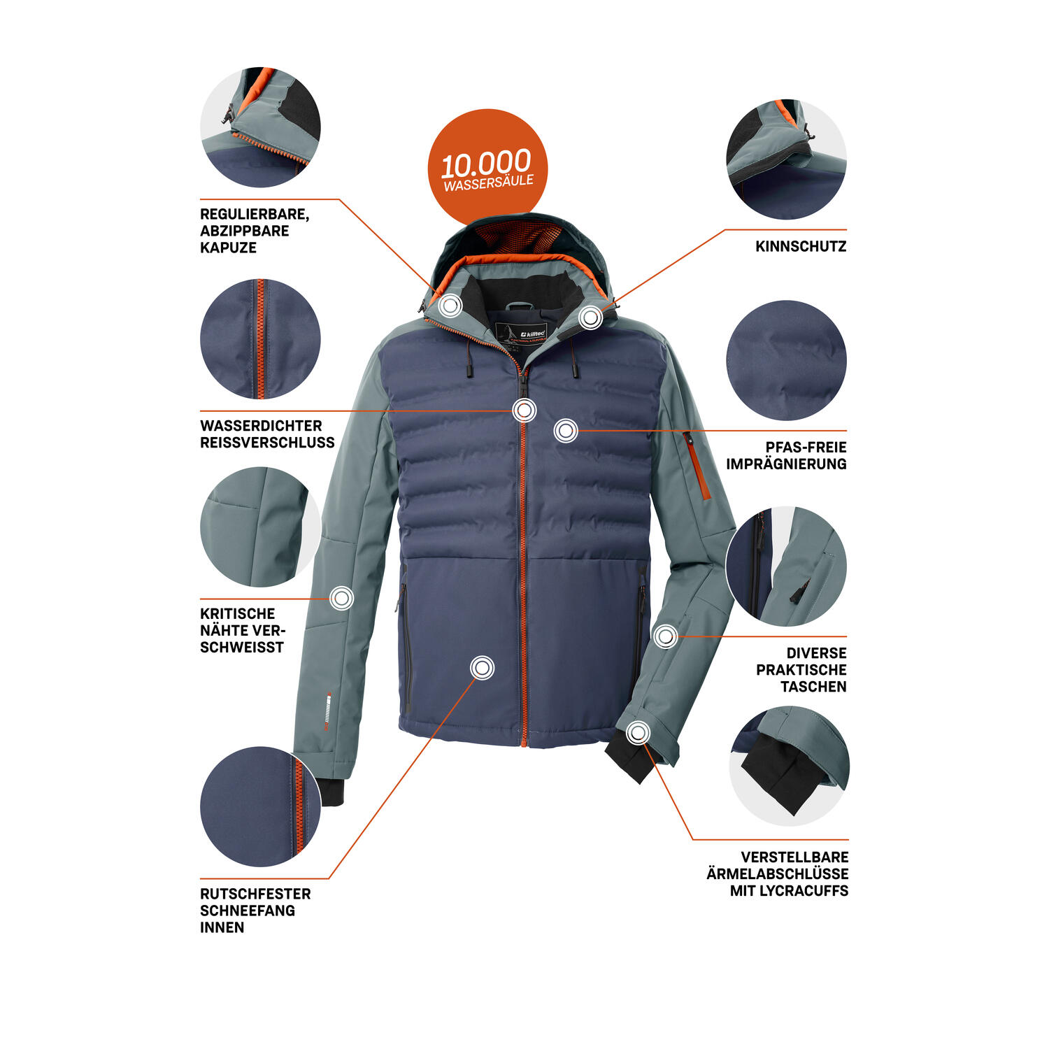 Herren Skijacke KSW 72 MN SKI JCKT 5/7