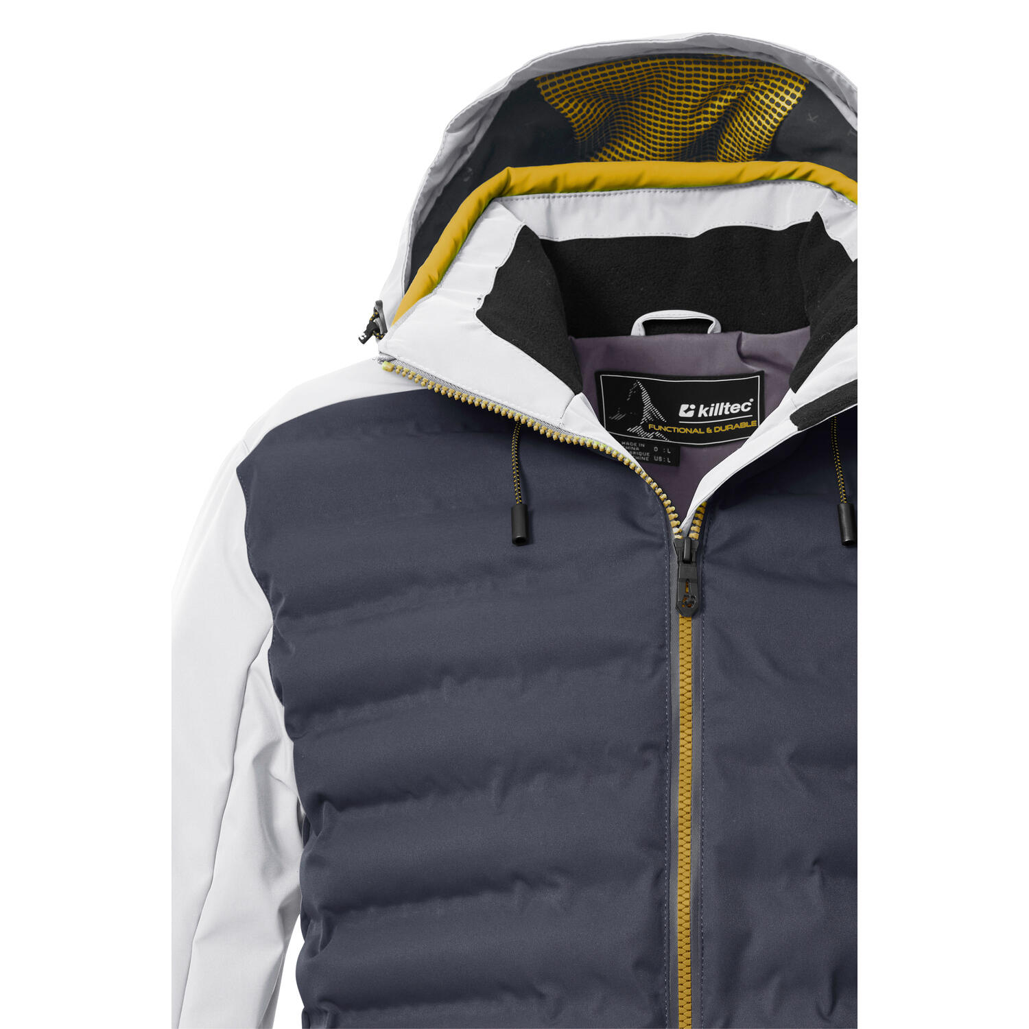 Killtec KSW 72 Ski Jas Heren - Blauw/Wit 3/6