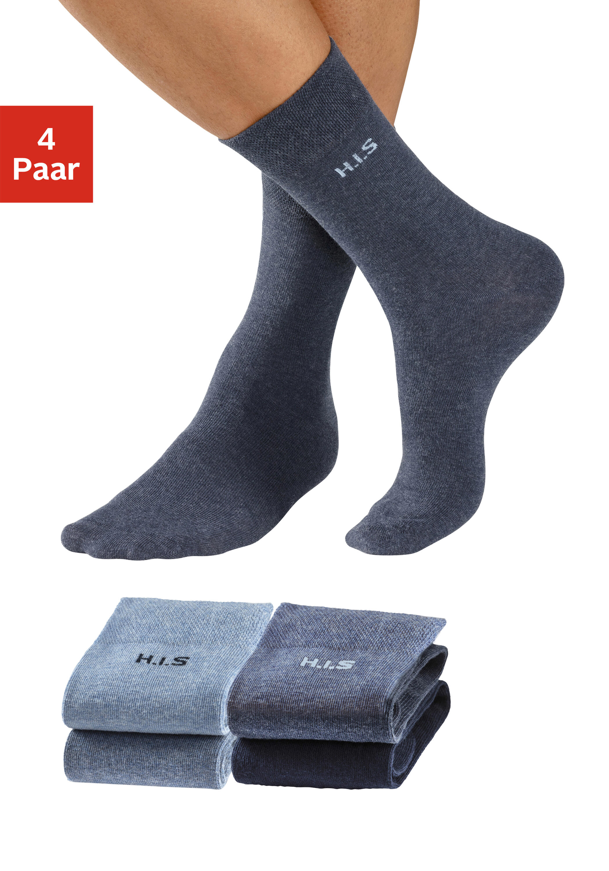 BLAU / jeansblau