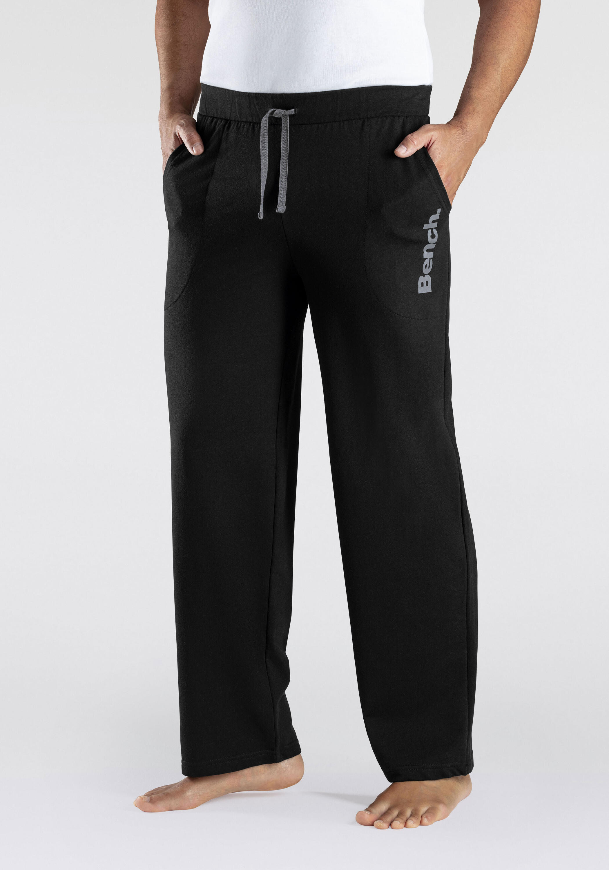 Herren Bench. Relaxhose, mit Bench.-Logodruck -Sweathose 4/7