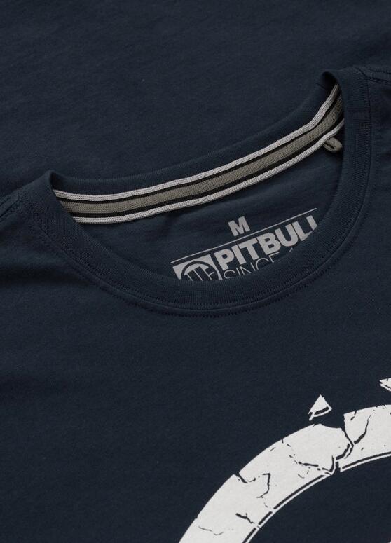 Pitbull T-shirt bawełniany, klasyczny model Scratch niebieski 5/6