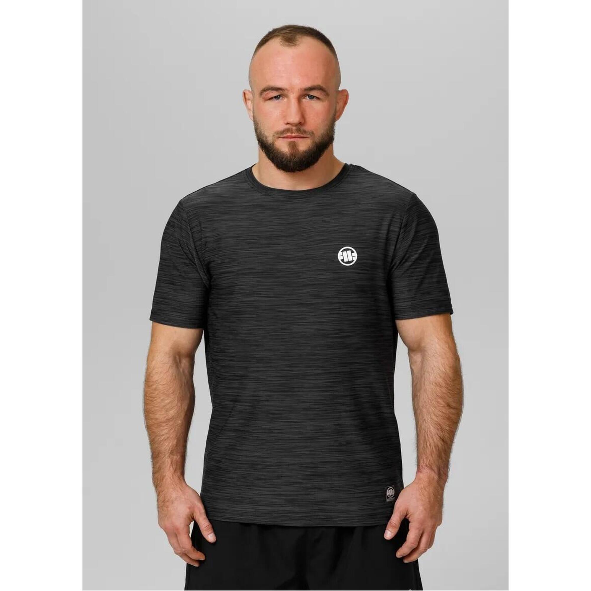 Pitbull Koszulka Casual Sport Small Logo Czarna