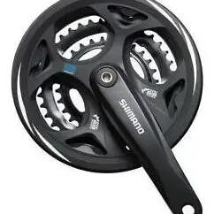 Shimano Altus M311 Crankset 7/8 Speed 48/38/28t 175mm Black