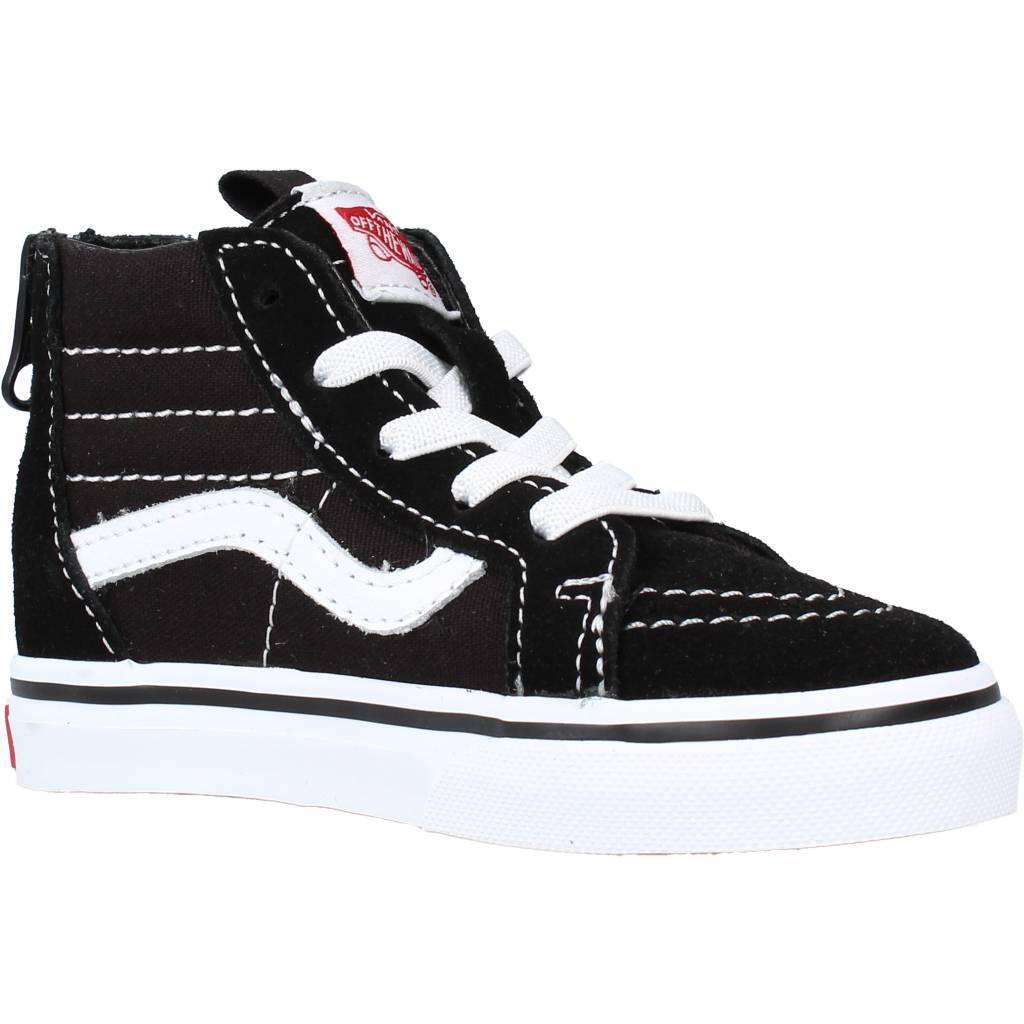 Ténis Vans Modelo Sk8-hi Zip Cor Preto 5/5