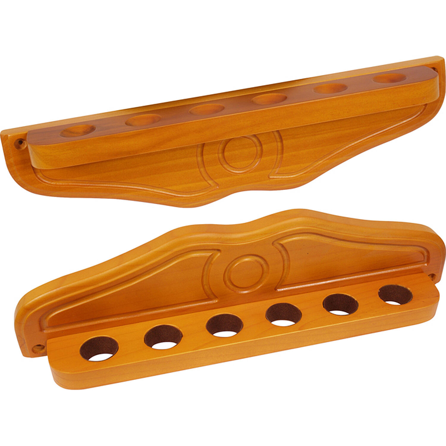 John West - Support Mural Deluxe En Érable Pour 6 Queues John West – Support Mural Luxueux - Porte-queues - 00 - Decathlon