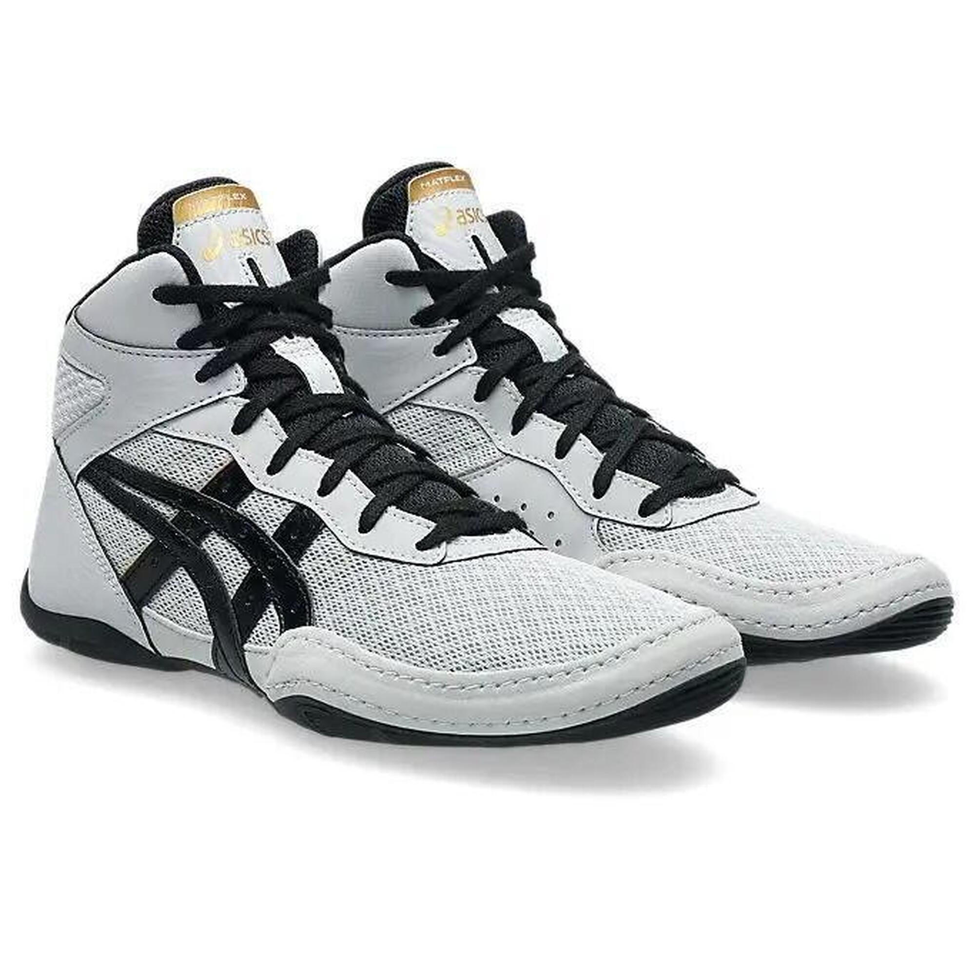Asics - Chaussures De Lutte Enfant Asics Matcontrol 3 - Chaussures De Sport - Gris|noir - Decathlon