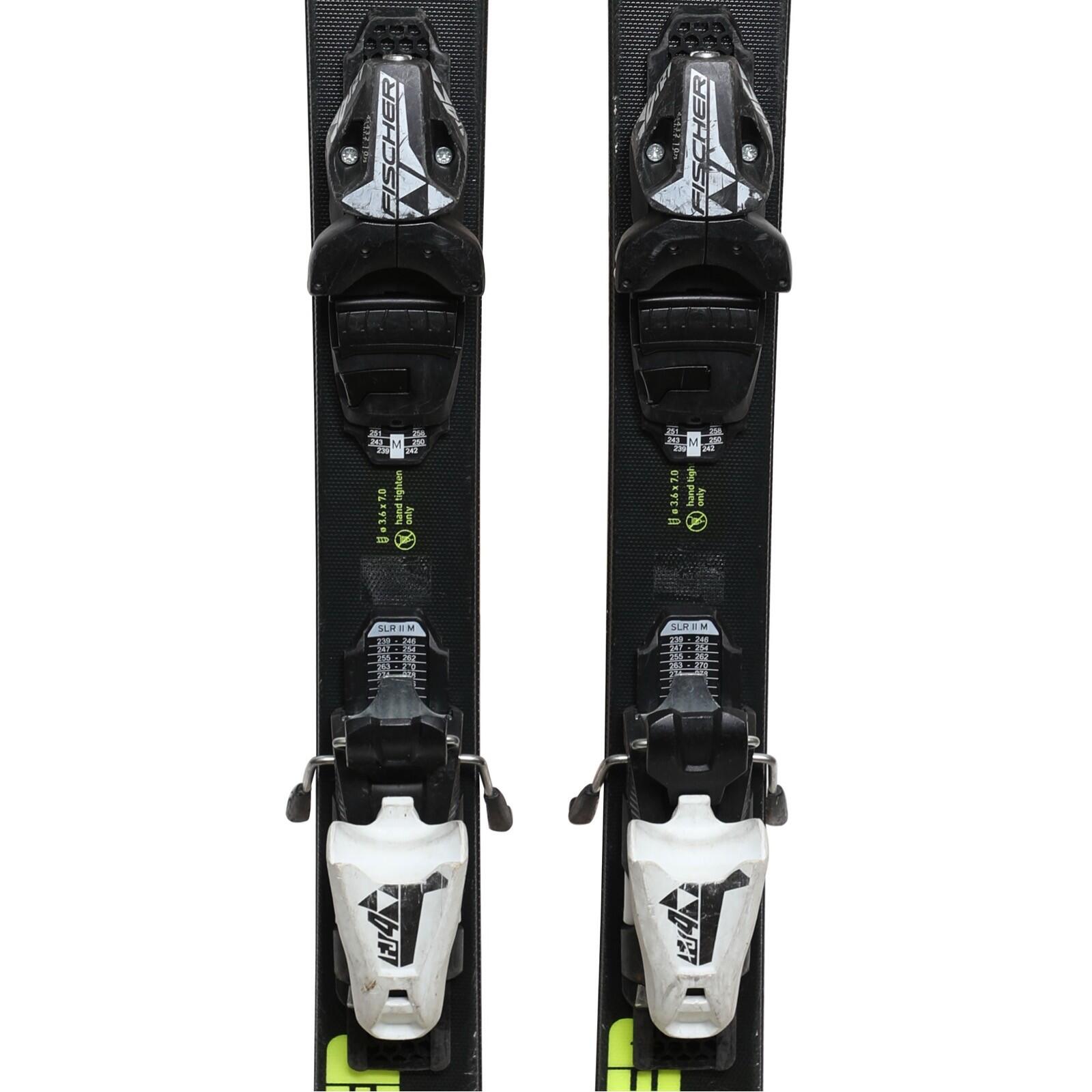 TWEEDEHANDS - Gebruikte Junior Ski Fischer Stunner + Bindingen - JUIST 3/4