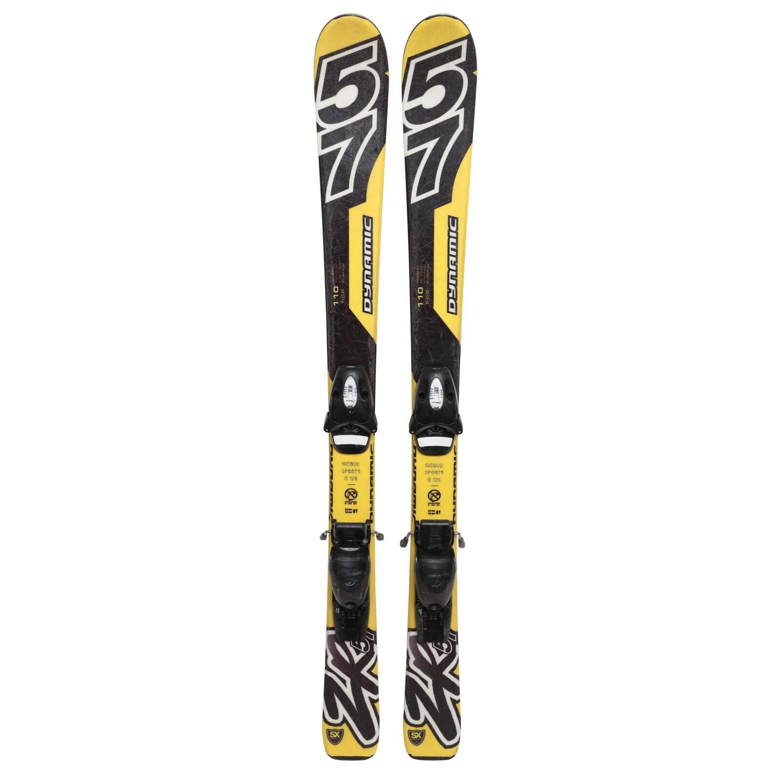 RECONDITIONNE - Ski Junior Dynamic Zr 57 Sx + Fixations 2/5