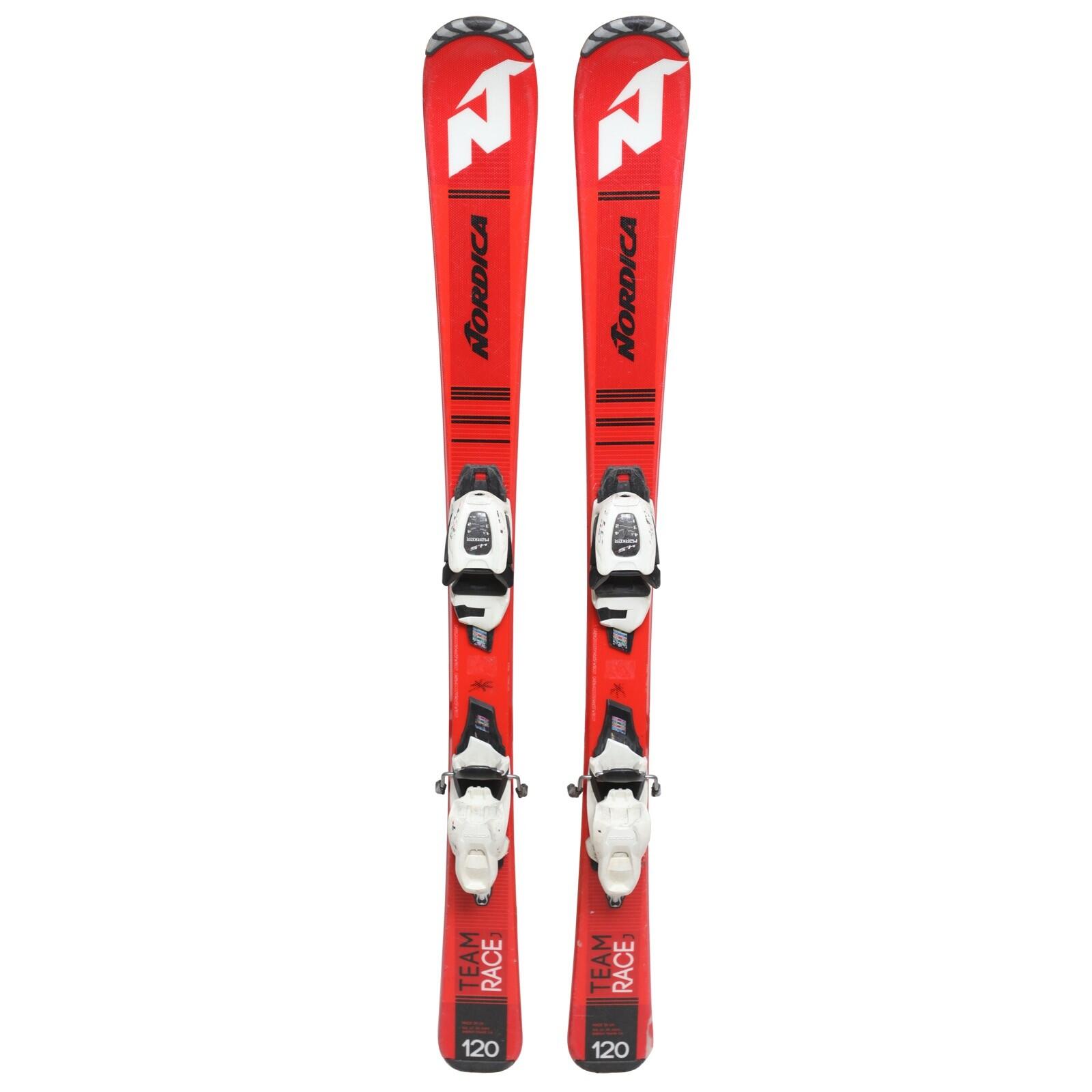 RECONDITIONNE - Ski Junior Nordica Team Race J + Fixations 2/4