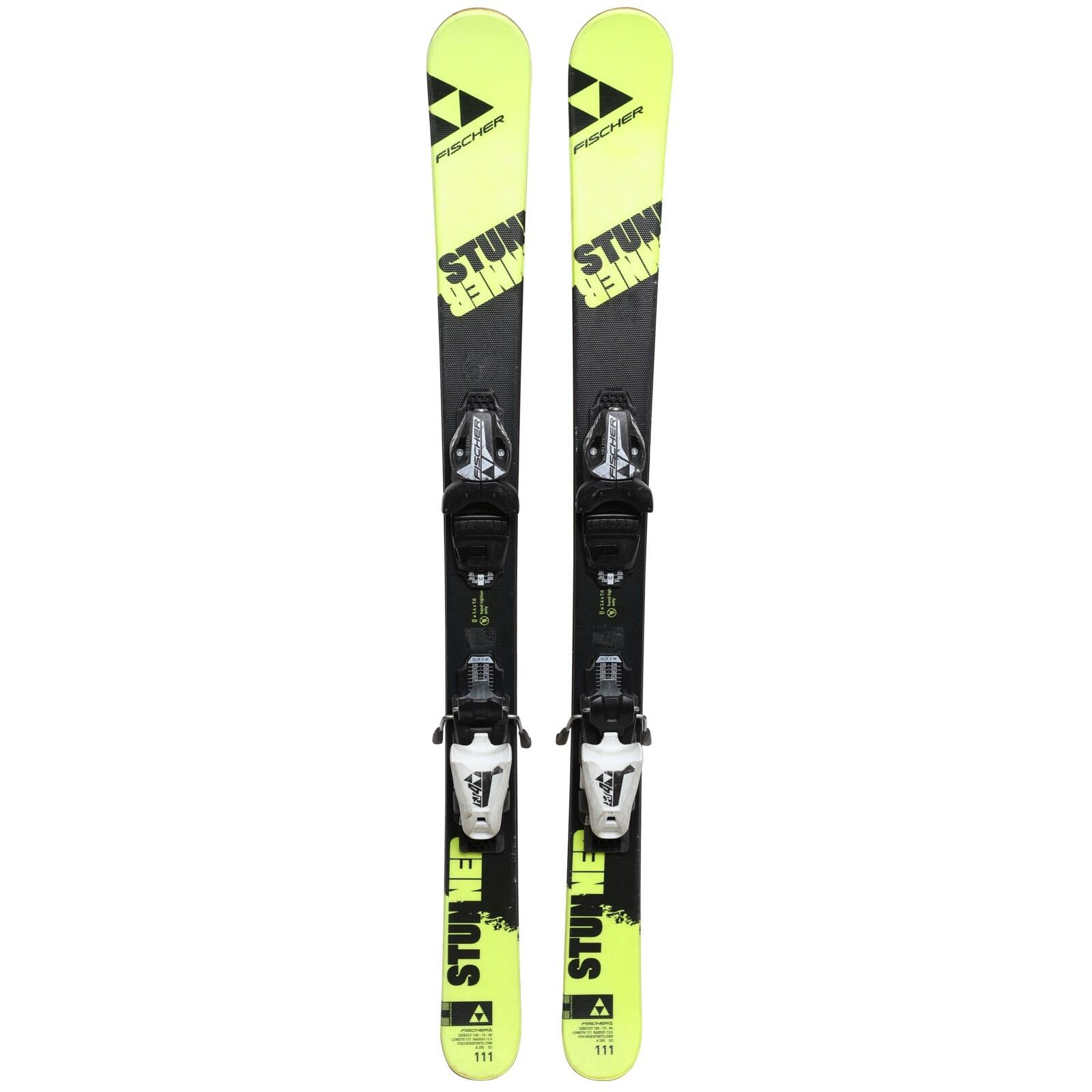 TWEEDEHANDS - Gebruikte Junior Ski Fischer Stunner + Bindingen - JUIST 2/4