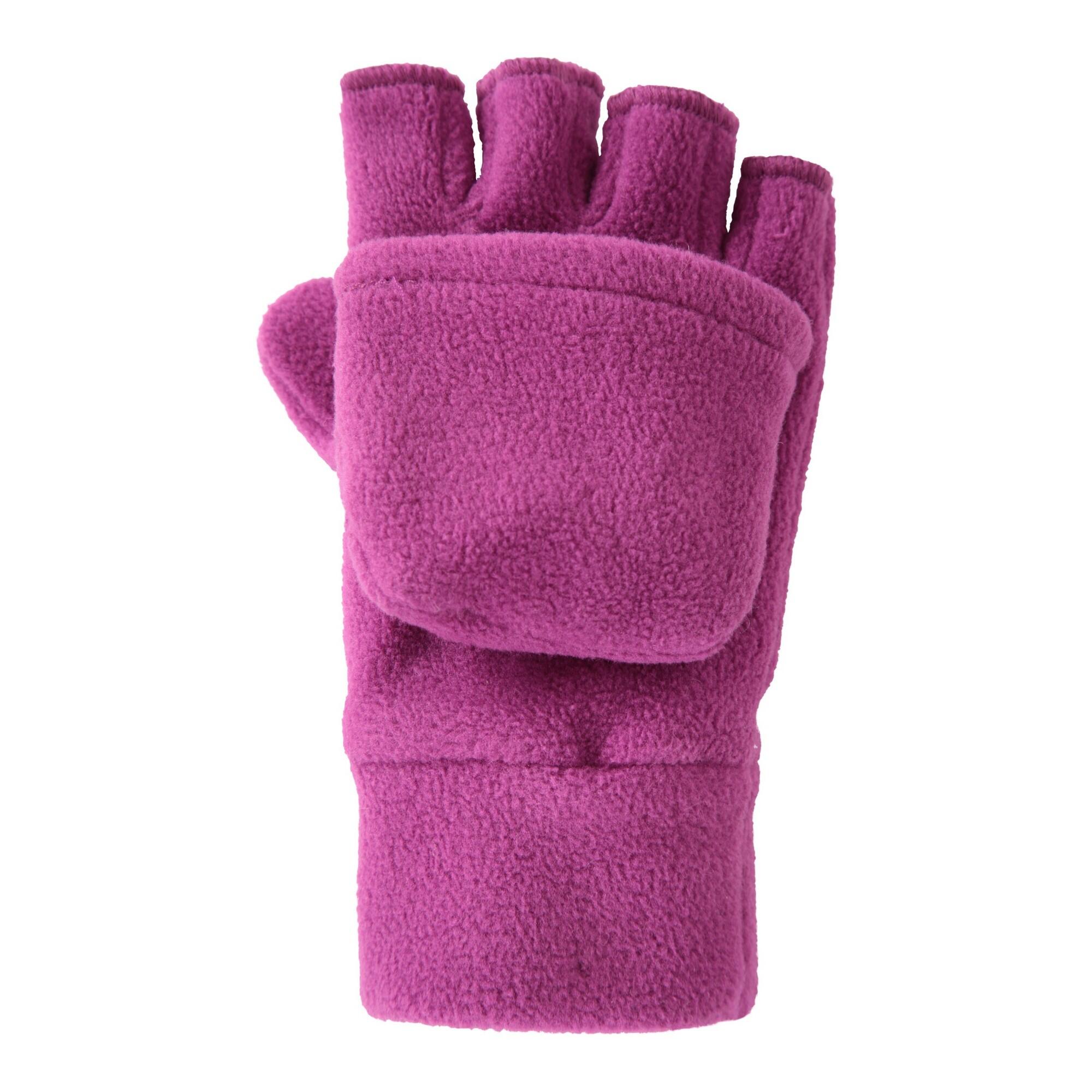 Mountain Warehouse Childrens/Kids Fingerless Fleece Mittens
