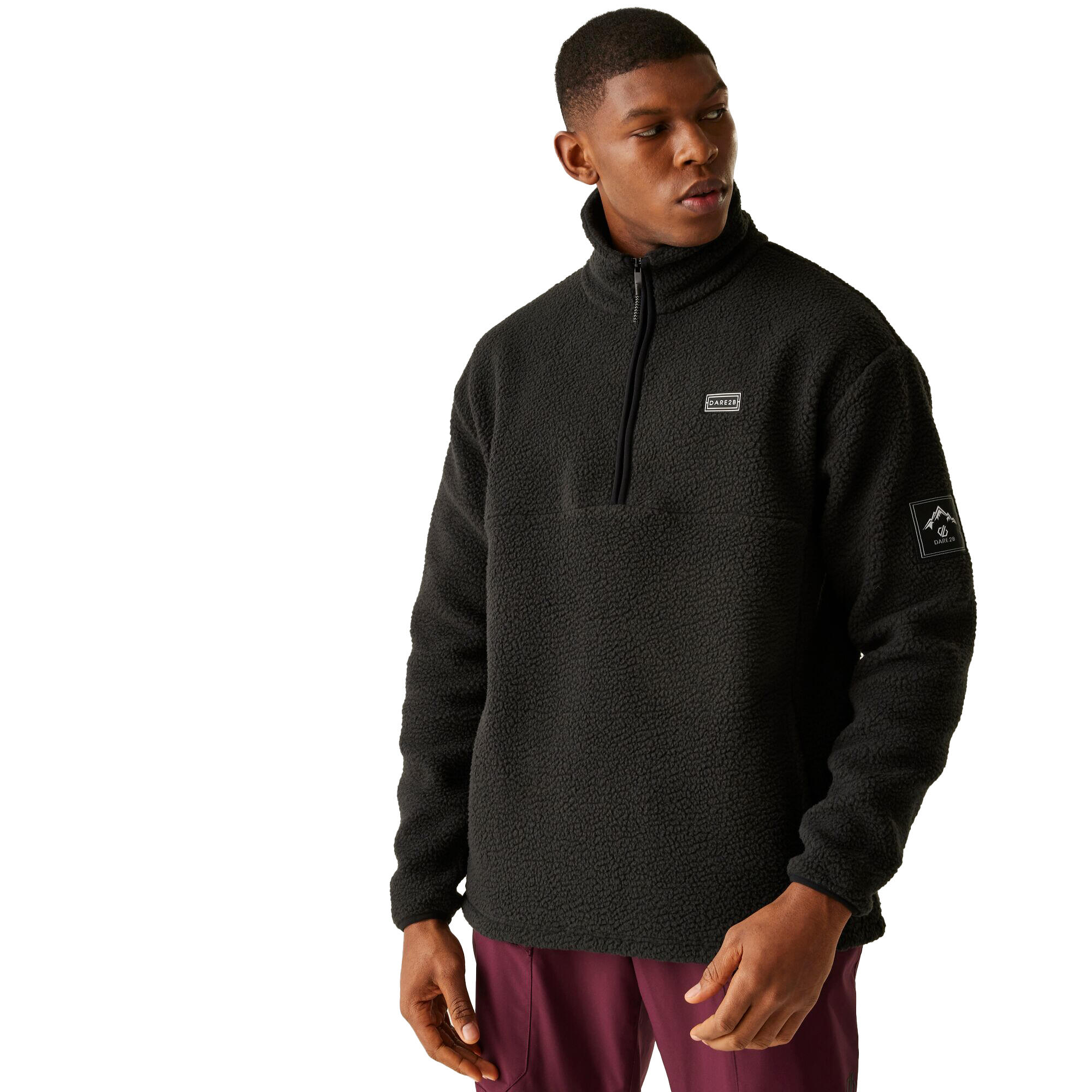 Dare 2B Mens Twin Tip Half Zip Fleece Jacket