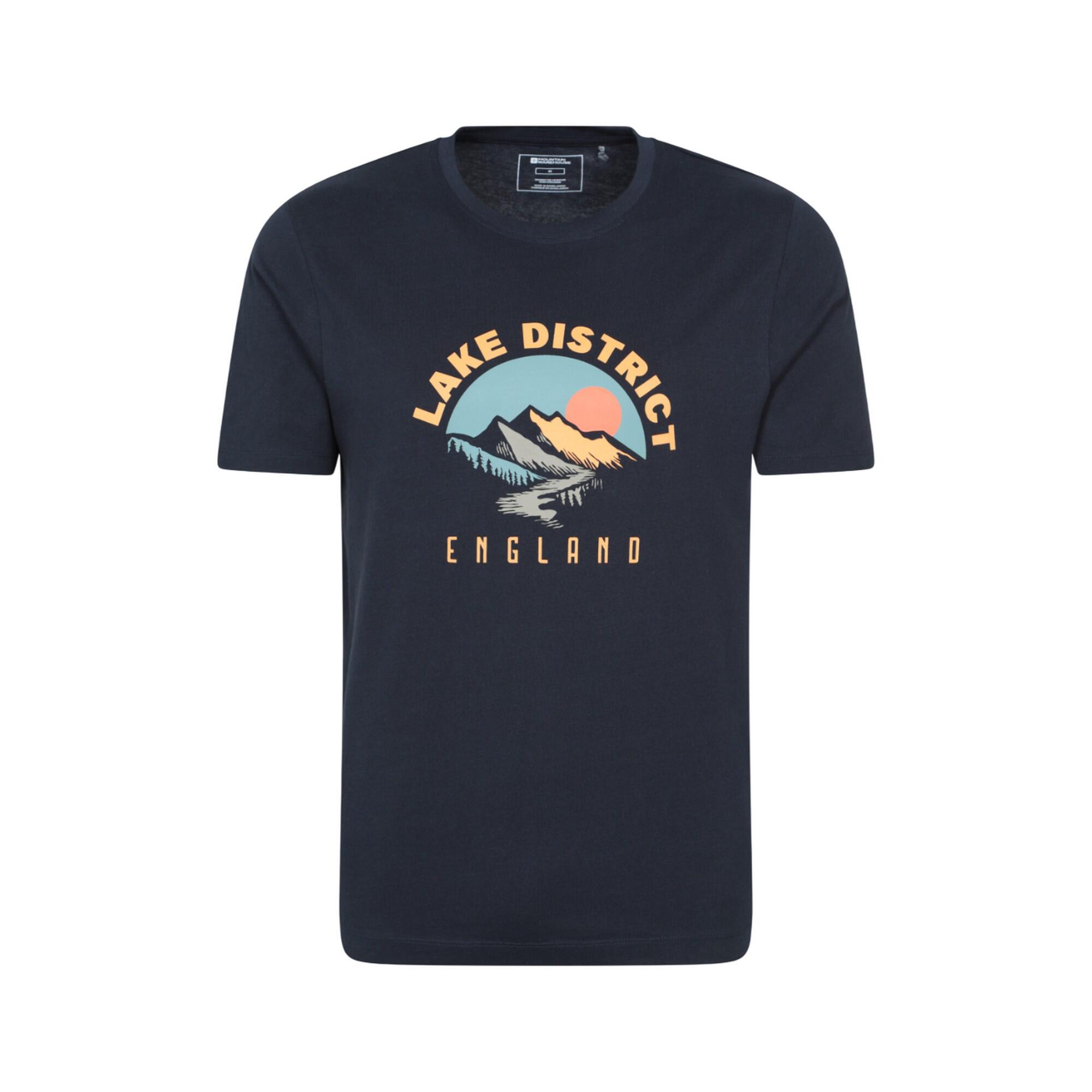 Mountain Warehouse Mens Lake District Short-Sleeved T-Shirt