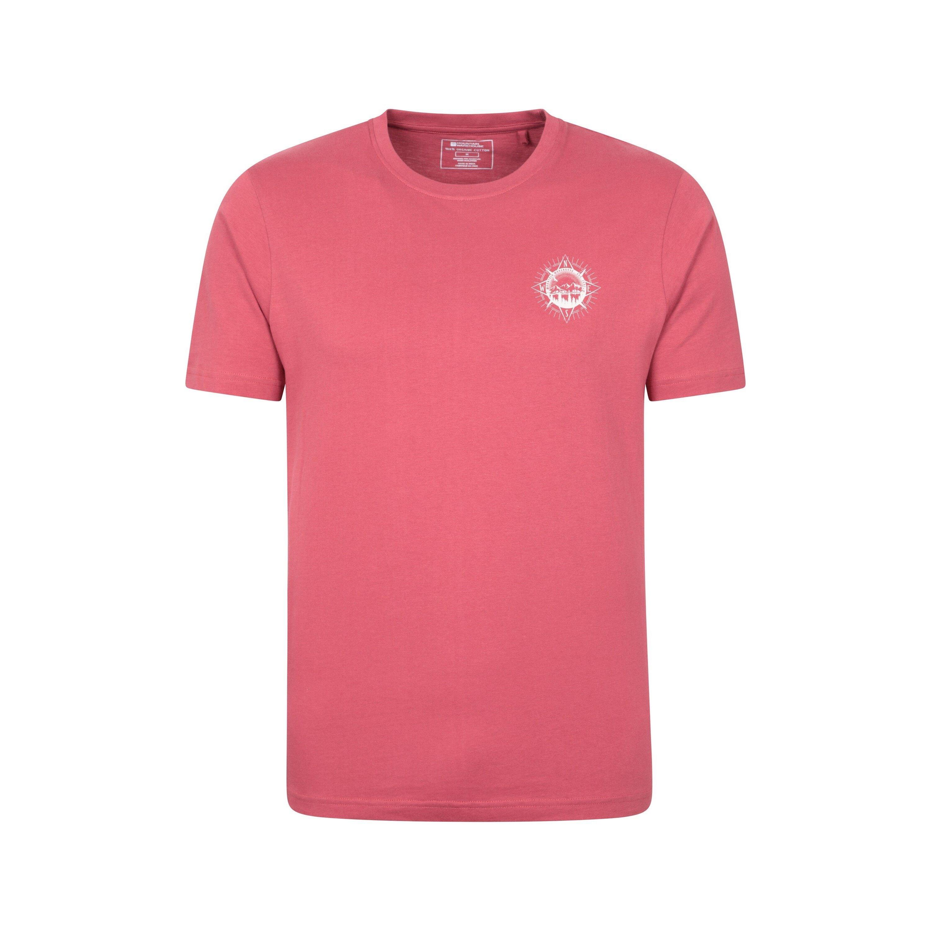 Mountain Warehouse Mens Compass Organic T-Shirt